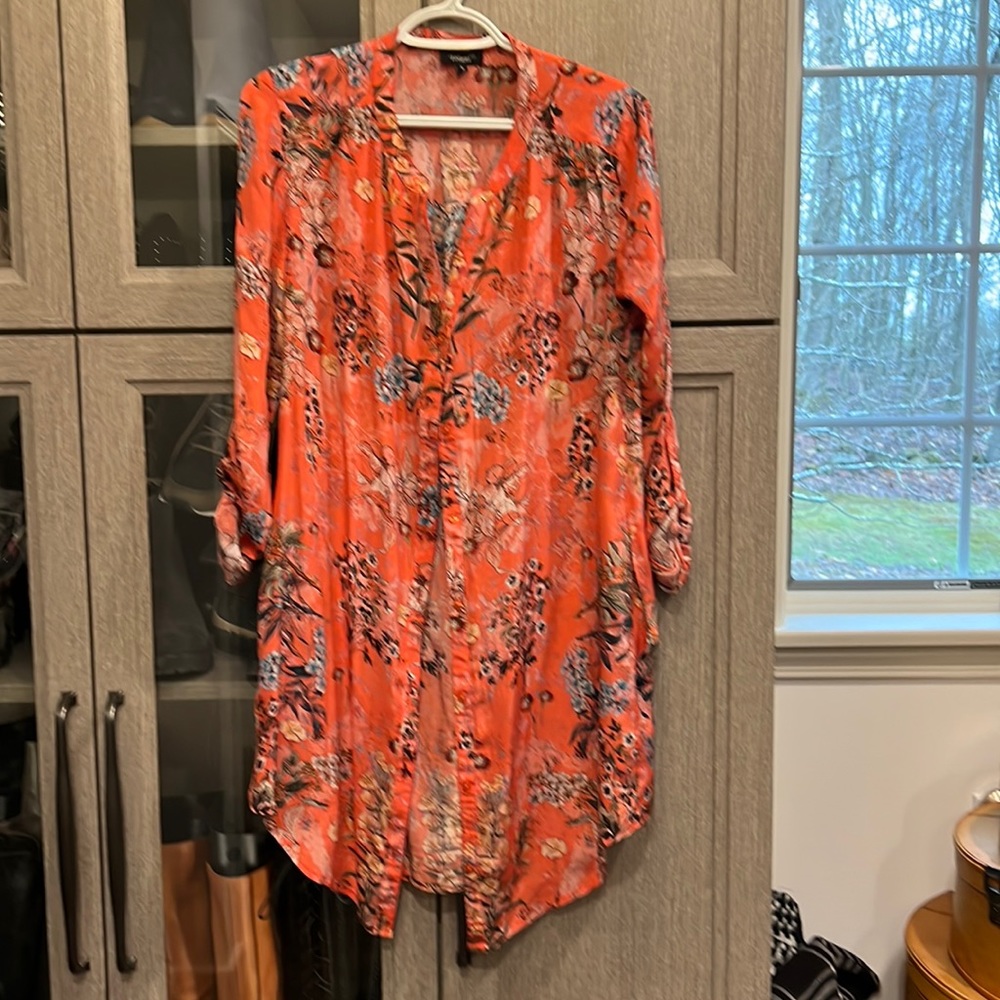 Tolani, 3/4 sleeve with pockets, can be worn as dress or tunic
